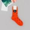 Skarpetki marki mody List Candy Color Medage Socks Ins Hip-Hop Street Socks