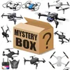 Electric/RC Aircraft 50 Off Mystery Box Drone With 4K Camera for Adts Kids Drönare Remote Control Crocodile Head Boy Christmas Birthd Dhk6s