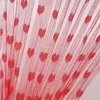 Curtain Romatic Heart Shaped String Curtains Tassel Living Room Divider Decorative Wedding Party Decor Window Panel 1x2m