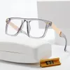 new Summer Sunglasses Black Frame Square Transparent Glasses Women Retro Acetate Men Eyeglasses Clear Lens Glasses Frames Random Box 02