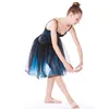 Stage Wear Midee Lace Torbard z sukienkami Tutu Kostiumów liryczna współczesna sukienka taneczna baletowa odzież taneczna