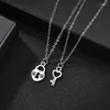 Ketens slot ketting kraagketen kettingen typeplaatje gelaagde hanger kettingen multi-stijl sieraden choker groothandel collier