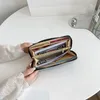 Fashion Black women clutch lady ladies long wallet pu leather single zipper wallets classical corn purse card holder purse card