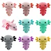 20 cm Cartoon Axolotl Plush Toys Doll Animal Plushies Figur Dockor Pink Axolotls fyllda barngåvor