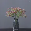 Dekorative Blumen 2023 Simulation Gypsophila Zuhause Wohnzimmer Esstisch Hochzeit Bogen Dekoration Künstliche Blume Kleine gefälschte Pflanzen