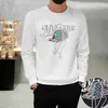 Autumn and winter 2023 Hoodies & Sweatshirts new fashion printing Plush round neck sweater for men and women
