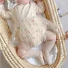 Robes de printemps pour filles de 0 à 2 ans, vêtements pour bébés, jupe en gaze marguerite, tenue de fête d'anniversaire moelleuse, princesse née