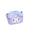 Cute plush hand bag cartoon dog multi-colored plush small satchel grab machine doll bag