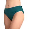 Wholesale Sexy Stretch Hip Lifting Swimsuit Pleated Swimming Trunks Solid Color