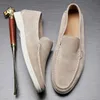 Designer Loropiana Charms Shoes 1 1 Scarpe casual in pelle da uomo Traspiranti e pigre in estate possono essere indossate con un piede di scarpe Lefu Scarpe versatili