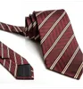 Men's 100 Silk jacquard Tie Cravat Stripe Neckerchief Wedding Business Casual