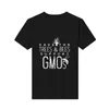 Men's T Shirts Save The Trees Bees Support Gmos Streetwear O Neck T-shirt Summer Casual