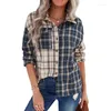 Dames blouses dames t-shirts herfst winter 2023 top kleding vintage y2k feeën grunge esthetisch kantoor dames lange mouw streetwear