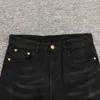 Jeans da uomo firmati Fashion Black Men Pantaloni con ricamo Medusa Pantaloni firmati Pantaloni casual da uomo in denim 3061 KP3U