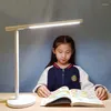 Table Lamps Upgrade Led Desk Reading Lamp 48PCS Bule 5 Colors Stepless Dimming RA Over 95 3000 To 6500K Eye Protect Touch Folding