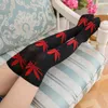 Women Socks 2023 Stockings Thigh High Sexy Print Spandex Long Loose Knee For Ladies Meias