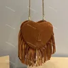 Women Chain Handbag Fashion Shoulder Bags Love Ladies Crossbody Tassel Heart Bag Wallet Handbags Leather Wallets Designer Coin Purse