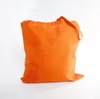 Sac en toile coloré sac fourre-tout en coton sacs en tissu d'épicerie réutilisables adaptés à l'activité de cadeau de promotion de publicité de bricolage 10 couleurs SN4318