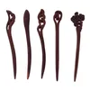 Pinces à cheveux Barrettes Vintage Sculpté Bois Bâtons Femmes Fille Han Chinois Vêtements Baguettes Épingle À Cheveux À La Main Mode Chapeaux Bijoux Earl2