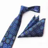 Bow ties Fashion Paisley cravatta da uomo Elegante asciugamano tascabile per asciugamani casual Set di sciarpa quadrata set di collo da uomo