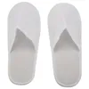 Disposable Slippers 12 Pairs Closed Toe Fit Size For Men And Women el Spa Guest Used White wholesal 230216