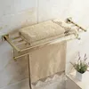 Kitchen Faucets Vidric Hao Gold Brass Bathroom Towel Rack Ring Metal Pendant Racks