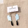 Dangle Earrings Cute Kitchen Knife Drop For Women Mirror Acrylic Gold Silver Color Girls Jewelry Fashion Accessories