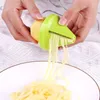 Vegetabiliska skivor trattmodell strimla enhet spiral morot sallad rädisor cutter grater matlagningsverktyg kök tillbehör gadget u0304