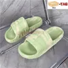 Com caixa Adilette 22 Slide Beach Slipper Designer Sandals Men Sapatos Magic Lime St Desert Sand Black Flip Flip Flip Slippers de verão