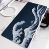Mouse Pads Wrist Rests Chinese Style Black Mouse Pad Art Deskmat Gamer Keyboard Mousepad Gaming Accessories Computer Table Rubber XL 900x400 Mouse Mats T230215