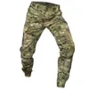 メンズパンツMege Tactical Camouflage Joggers Outdoor Ripstop Cargo Pants作業服ハイキング狩りのズボンメンズストリートウェア230215