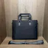 4 styles Men's Briefcase Shoulder Business Bag Casual Messenger Handbags Nylon Retro Travel Bags Black and Blue HQP262235N