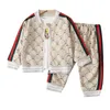 Abito autunnale per bambini New Spring and Autumn's Men's Treasure Tre pezzi Set Old Korean Leisure Trend