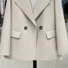 Abiti da donna Blazer Blazer Donna Spring Design Lovely Vintage Solid Chic Simple Ulzzang Daily Leisure Allmatch Lady Fashion Soft Tender Loose 230216