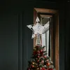 Décorations de Noël Arbre Top Star Treetop Glitter pour la décoration de bureau de Noël