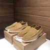 Designer Loropiana Charms Shoes Spring Autumn 2023 New Style Onefooted Loafers Mens Lp Suede Leather Casual Shoes Wo