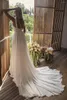 Trouwjurk simpel een lijn jurken plooien sweetheart nek sexy hoge zijde gesplitste bruidsjurken vestidos de novia ruches backless weddin 0516