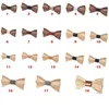 Fliegen Ly Männer 3D Handgemachte Holz Krawatte Schmetterling Bowtie Hochzeit Hochzeit Party Business Zubehör DO99