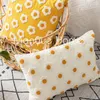 Pillow Style Daisy Flower Cover With Core Living Room Sofa Backrest Waist Bedroom Bedside Cushion