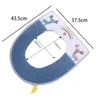 便座は冬のポータブルマットをカバーしてジッパー洗える柔らかい柔らかい暖かい浴室の蓋のカバーアクセサリー