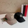 Hip Hop Ball Caps Summer Baseball Cap with Letters Embroidery Mens Street Hat Beanies Women Bucket Hats Black Khaki
