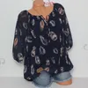 Camicette da donna Camicie da donna con scollo a V Piume allentate Top da donna Mezza manica Casual Camicetta con spalle scoperte Abbigliamento Abiti estivi in chiffon morbido