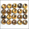 Charms 18 mm geassorteerde natuursteen kristallen Gogo donut rozenkwarts hangers kralen voor sieraden maken groothandel drop levering vinden dh0nx