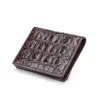 Plånböcker plånbok för man äkta läder koreansk stil multikard kort affärsmaskulina lyxväskor korthållare damer