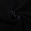 Luxury Fashion Brand Mens T Shirt Graffiti Mark Letter Print Round Neck Short Sleeve Casual Loose T-shirt Top Black White