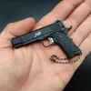 1: 3 Metal Gun Model Toys 1911 Pistol Alloy Miniature Models Löstagbar nyckelring för barn Vuxna Collection Office Desk Fidget Toys 1644