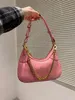 Luxurys afrodit omuz çantası hobo çanta tasarımcısı tek düz üst kol el çantaları zincir bağlantı omuz kayışı