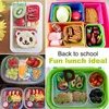 Ящик для ланч 40 ПК СИЛИКОНЕ разделители Bento Bundle for Kids Accessories 230216