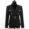 Dames pakken blazers lente en herfst mode slank fit eenvoudig pak kort jas top hoogwaardige vrouw 230216