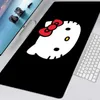 Mouse Pads Bilek Dinler Sevimli Mausepad Kawaii Hello Cat Kitties Oyun Aksesuarları Fare Mat Büyük Mouse Pad Gamer Mousepad XXL Tapis de Souris Masa Masmatı T230215